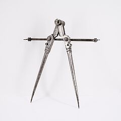 Sueddeutschland - Grosser Zirkel mit Stellschraube, 81567-6, Van Ham Kunstauktionen