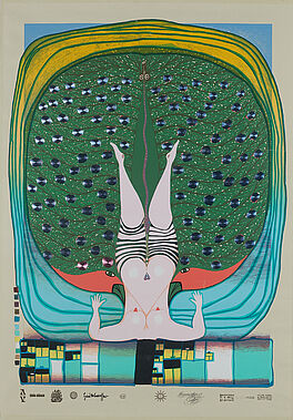 Friedensreich Hundertwasser - Hommage a Schroeder-Sonnenstern, 66125-3, Van Ham Kunstauktionen