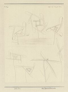 Paul Klee - Auktion 311 Los 382, 49351-4, Van Ham Kunstauktionen