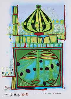 Friedensreich Hundertwasser - 10002 Nights Homo Humus Come Va How Do You Do, 70450-24, Van Ham Kunstauktionen
