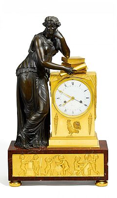 Paris - Grosse Pendule mit der Allegorie des Studiums, 57840-60, Van Ham Kunstauktionen