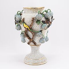 Große Vase mit Schneeballendekor, 79883-38, Van Ham Kunstauktionen