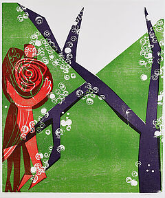 HAP Grieshaber - Grosse Wiese Aus Baumbluete, 73276-4, Van Ham Kunstauktionen