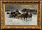 Joseph Konarski - Pferdekutschen an einem Winterabend, 75160-1, Van Ham Kunstauktionen