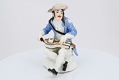 Meissen - Bettler mit Leierkasten, 70233-16, Van Ham Kunstauktionen