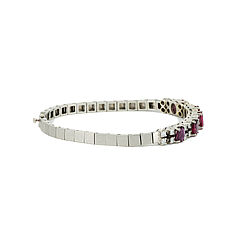Ruby -Diamond Bracelet, 81894-27, Van Ham Kunstauktionen