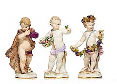 Meissen - Allegorie Der Fruehling Der Herbst und Der Winter, 60551-7, Van Ham Kunstauktionen