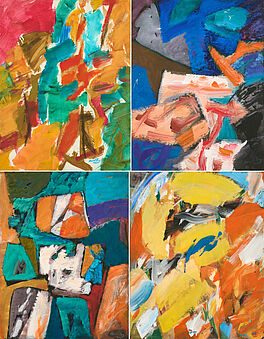 Antonius van der Pas - Konvolut von 4 Papierarbeiten, 80374-418, Van Ham Kunstauktionen