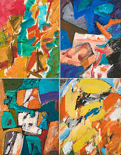 Antonius van der Pas - Konvolut von 4 Papierarbeiten, 80374-418, Van Ham Kunstauktionen