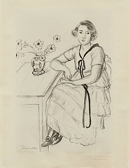 Henri Matisse - La robe jaune au ruban noir, 81485-4, Van Ham Kunstauktionen
