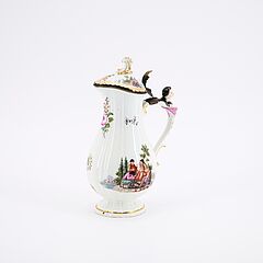 Meissen - Lavabo-Garnitur mit Szenen nach Teniers, 80922-30, Van Ham Kunstauktionen