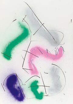 Imi Knoebel - Ohne Titel Spruehzeichnung, 60159-28, Van Ham Kunstauktionen