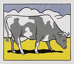 Roy Lichtenstein - Cow Triptych Cow Going Abstract, 76854-1, Van Ham Kunstauktionen