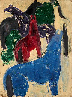 Anton Raederscheidt - Pferde, 81235-3, Van Ham Kunstauktionen