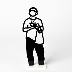 Julian Opie - Headphones, 81402-1, Van Ham Kunstauktionen