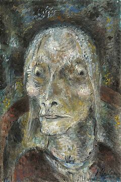 Otto Gleichmann - Kopf einer Greisin, 66500-65, Van Ham Kunstauktionen