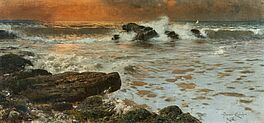 Benes Knuepfer - Meeresbrandung, 81375-2, Van Ham Kunstauktionen