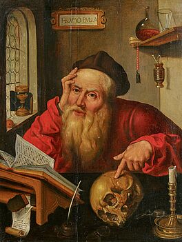 Flaemischer Meister - Der Heilige Hieronymus im Gehaeus, 68001-16, Van Ham Kunstauktionen