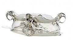 WMF Wuerttembergische Metallwarenfabrik - Grosse Jardiniere mit Liebespaar, 59618-11, Van Ham Kunstauktionen