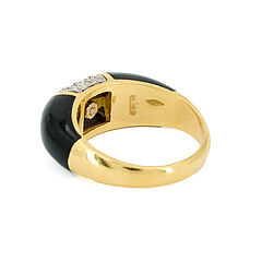 Onyx-Diamant-Ring, 81635-7, Van Ham Kunstauktionen