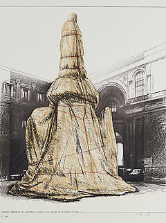 Christo Christo Javatscheff - Wrapped monument to Leonardo, 65546-38, Van Ham Kunstauktionen