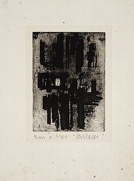 Pierre Soulages - Auktion 300 Los 931, 46405-9, Van Ham Kunstauktionen