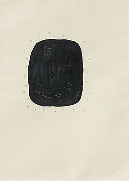 Lucio Fontana - Concetto Spaziale Noir avec trous exterieurs, 69549-6, Van Ham Kunstauktionen