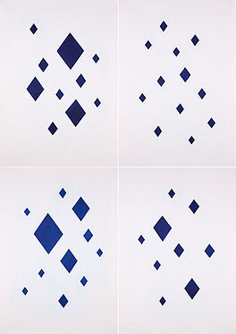 Hubert Kiecol - Astronomieblau, 76357-18, Van Ham Kunstauktionen