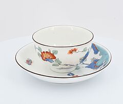 Meissen - Koppchen und Unterschale mit Kakiemondekor, 73185-8, Van Ham Kunstauktionen