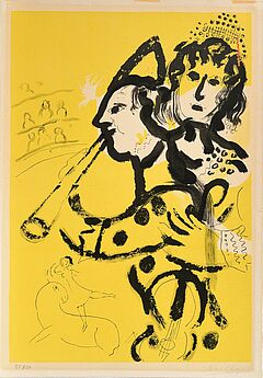 Marc Chagall - Musizierender Clown, 62917-1, Van Ham Kunstauktionen