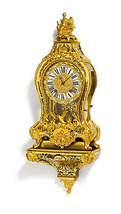 Frison - Pendule auf Konsole mit Boulledekor Louis XIV, 80784-17, Van Ham Kunstauktionen