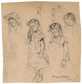 Hugo Muehlig - Konvolut aus vier Bleistiftzeichnungen auf Papier, 53118-3, Van Ham Kunstauktionen