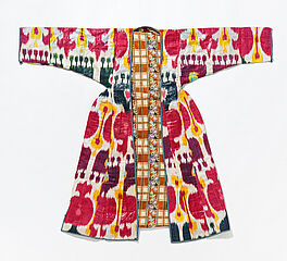 Mantel khalat aus Ikatseide fuer eine Dame, 64371-11, Van Ham Kunstauktionen