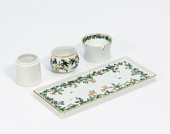 Meissen - Raucherset Jaegerlatein, 75071-4, Van Ham Kunstauktionen