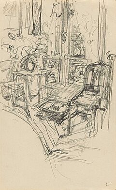 Edouard Vuillard - La Chambre de Madame Vuillard sur la Place Vintimille, 73782-10, Van Ham Kunstauktionen