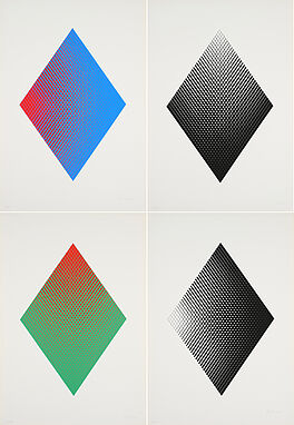 Getulio Alviani - Konvolut von 4 Druckgrafiken, 81613-5, Van Ham Kunstauktionen