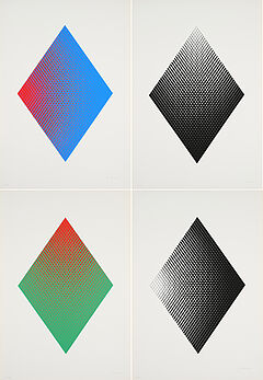 Getulio Alviani - Konvolut von 4 Druckgrafiken, 81613-5, Van Ham Kunstauktionen