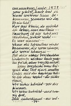 Hanne Darboven - Der Sand, 81209-17, Van Ham Kunstauktionen