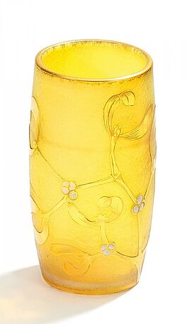 Daum Freres - Kleine Vase mit Mistelzweigen, 62040-29, Van Ham Kunstauktionen