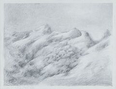 Zoran Music - Montagnes de neige, 60174-269, Van Ham Kunstauktionen