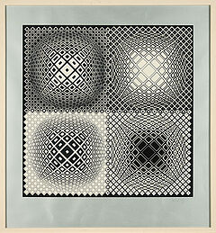 Victor Vasarely - Ohne Titel, 80374-1054, Van Ham Kunstauktionen