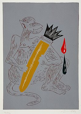 Joerg Immendorff - Auktion 306 Los 699, 47019-1, Van Ham Kunstauktionen