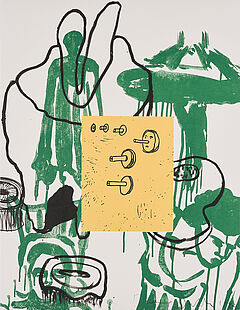 David Salle - Liveley Iris, 60858-61, Van Ham Kunstauktionen