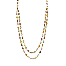 Gemstone-Necklace, 82129-2, Van Ham Kunstauktionen