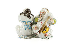 KPM - Musikantenpaar, 75074-2, Van Ham Kunstauktionen