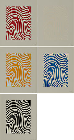 Sol LeWitt - Loopy Loops 5 Colours, 65678-17, Van Ham Kunstauktionen