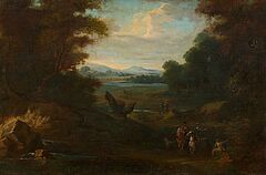 Niederlaendische Schule - Weite Landschaft mit Reitern, 75501-19, Van Ham Kunstauktionen