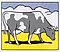 Roy Lichtenstein - Cow Triptych Cow Going Abstract, 74289-3, Van Ham Kunstauktionen