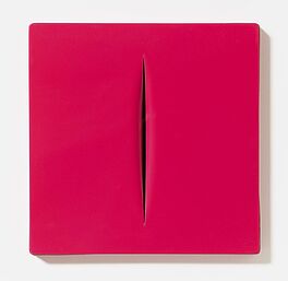 Lucio Fontana - Concetto Spaziale rosa, 56146-2, Van Ham Kunstauktionen