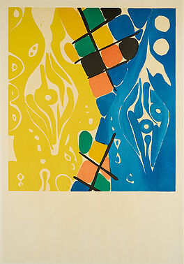 Ernst Wilhelm Nay - Farblitho 1966-1, 80374-395, Van Ham Kunstauktionen